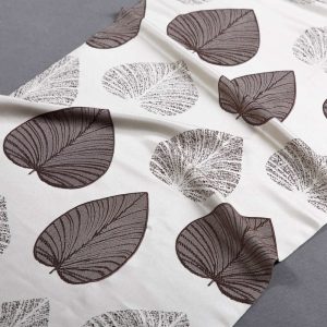 Tkanina zaslonowa N 138102 /beige brown (brązowy na beżowym)