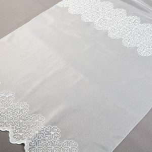 Firana 39918-2L /180 kremowy z kremowym
