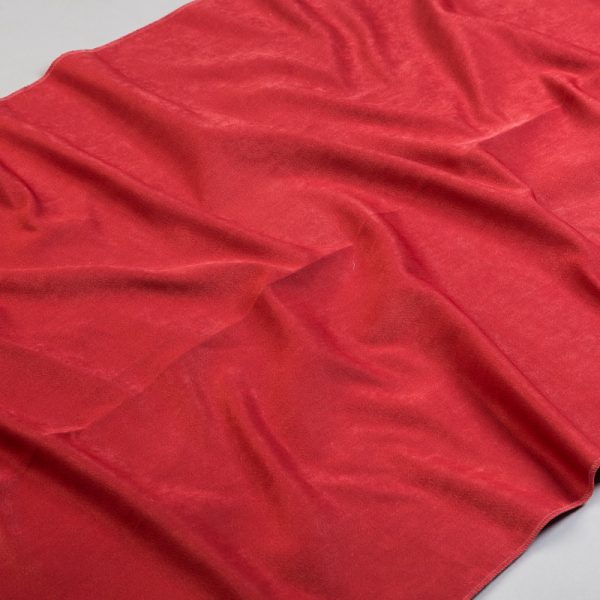 Tkanina zasłonowa SOFT PLAIN /455 czerwony