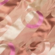 Tkanina zasłonowa XC 016 /2A brązowy z różowym