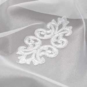 Firana 48296 /biała- wzór