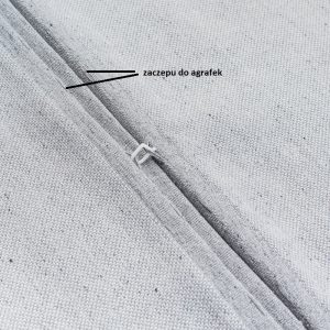 Tkanina 3395 /spięte fałdy od spodu