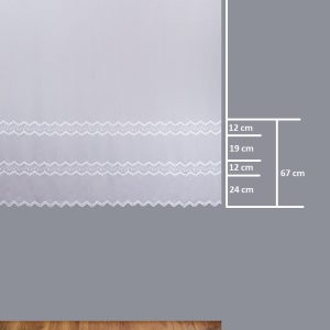 Firana 13523 /180/ wymiary wzoru