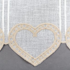 Zazdrostka 43623 /35, 60 i 90/ beige (kremowy z brązowym) wzór dołu