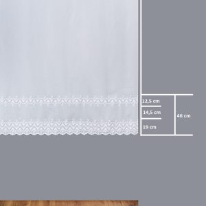 Firana 98673 /180/ wymiary wzoru