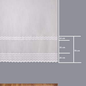 Firana 41822-2L /180/ wymiary wzoru